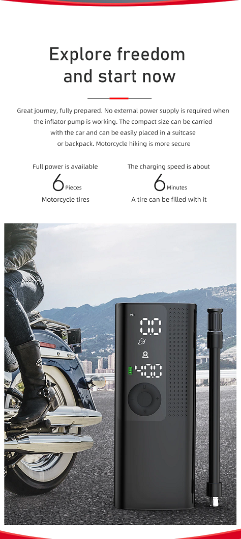 One Touch Wireless Air Pump